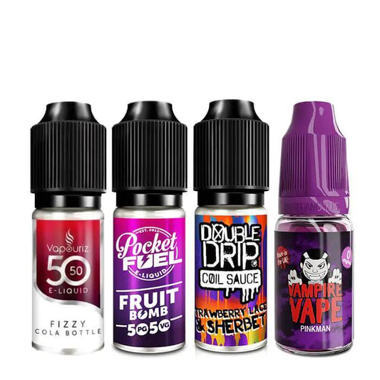 10ml Free base e liquids